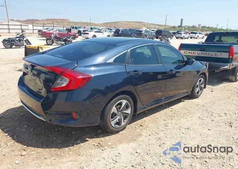 2020 Honda Civic Lx из США, поврежденный, VIN 19XFC2F63LE009831